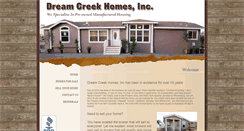 Desktop Screenshot of dreamcreekhomes.com